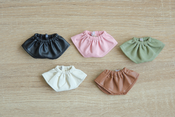 Baumwolle Kleider für kleine Puppen mit langen Ärmeln Kleider Taschen für Puppen Accessoires