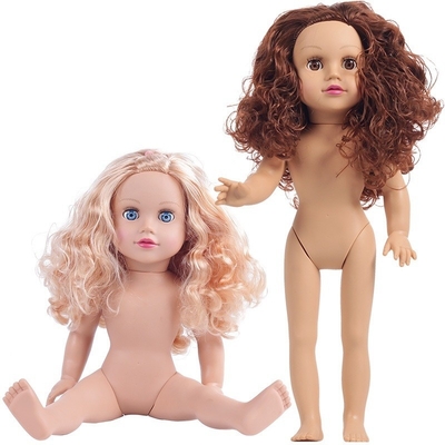 Custom Kostüme Outfits 18 Zoll Afroamerikanische Puppe 45cm Puppe für Mädchen Weiße Braune Haut