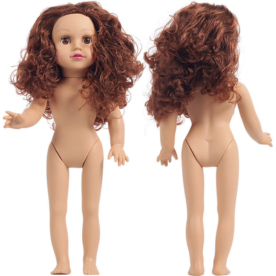 Custom Kostüme Outfits 18 Zoll Afroamerikanische Puppe 45cm Puppe für Mädchen Weiße Braune Haut