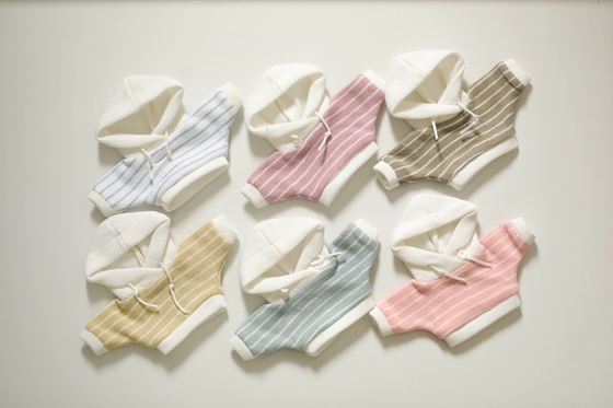 Casual-Style Plush-Bärenkleidung OEM-Service Mini-Puppenkleidung