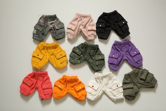 Anpassung Plüsch-Spielzeug Bär Jeans Trench Mantel Jeans Wechsel Spielzeug für Kinder