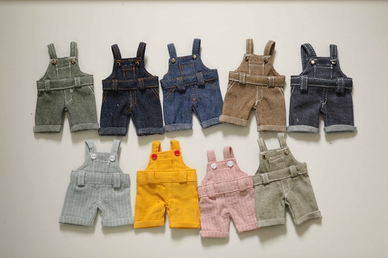 Anpassung Plüsch-Spielzeug Bär Jeans Trench Mantel Jeans Wechsel Spielzeug für Kinder