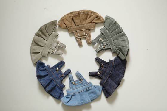 Anpassung Plüsch-Spielzeug Bär Jeans Trench Mantel Jeans Wechsel Spielzeug für Kinder