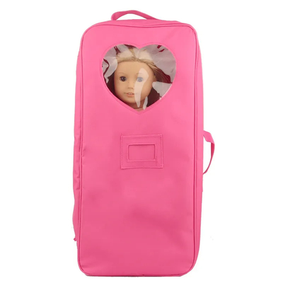18 Zoll Puppen Aufbewahrung Reise Träger Koffer Tasche Rucksack für amerikanischen Stil Mädchen Kinder Geschenk
