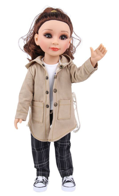 18 Zoll amerikanische Puppe OEM Original Design unterschiedliche Outfits Stil Fall Show