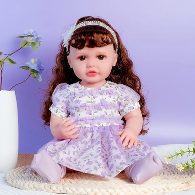 Custom Service Vinyl 22 Zoll Modepuppe Süß und lässig für Kinder Geschenk