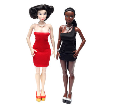 Niedrige MOQ Originaldesign-Anpassung 30cm Modepuppenkleidung für -Puppen