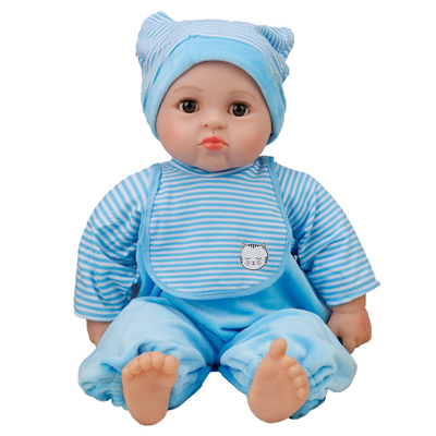 Silikon 22 Zoll für Kinder Geschenk Mode Puppe für Magnet-Schnuller