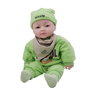 Silikon 22 Zoll für Kinder Geschenk Mode Puppe für Magnet-Schnuller